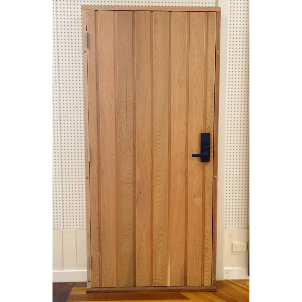 Cladded Timber Door at Barwon Timber